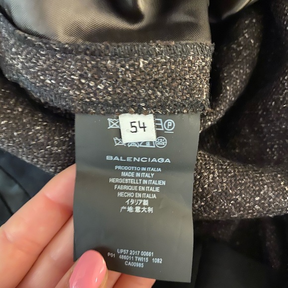 BALENCIAGA - Wool Tweed Trousers - Picture 7 of 7